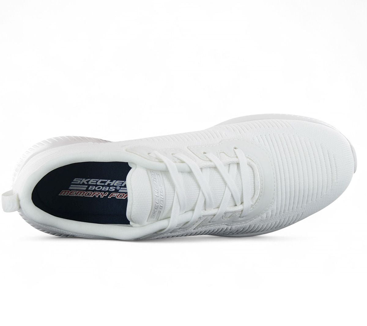 Skechers Bobs Squad Women's Shoes Sneakers White 32504-WHT