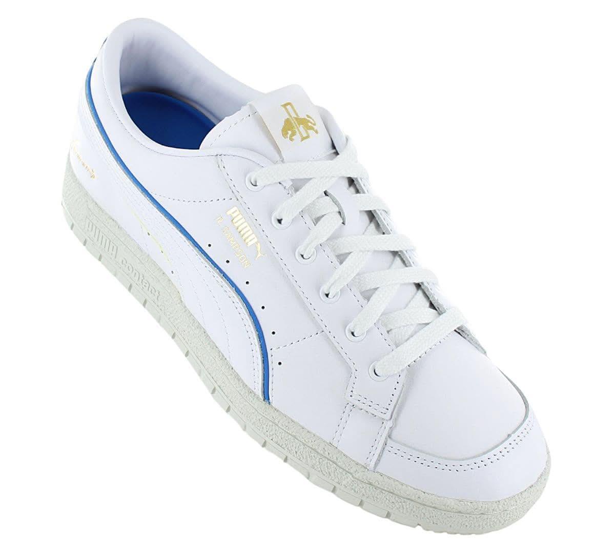 Puma Ralph Sampson 70 Lo - Rudolf Dassler Legacy - Herren Schuhe Leder Weiß 374968 - 01 - Brandstyle24