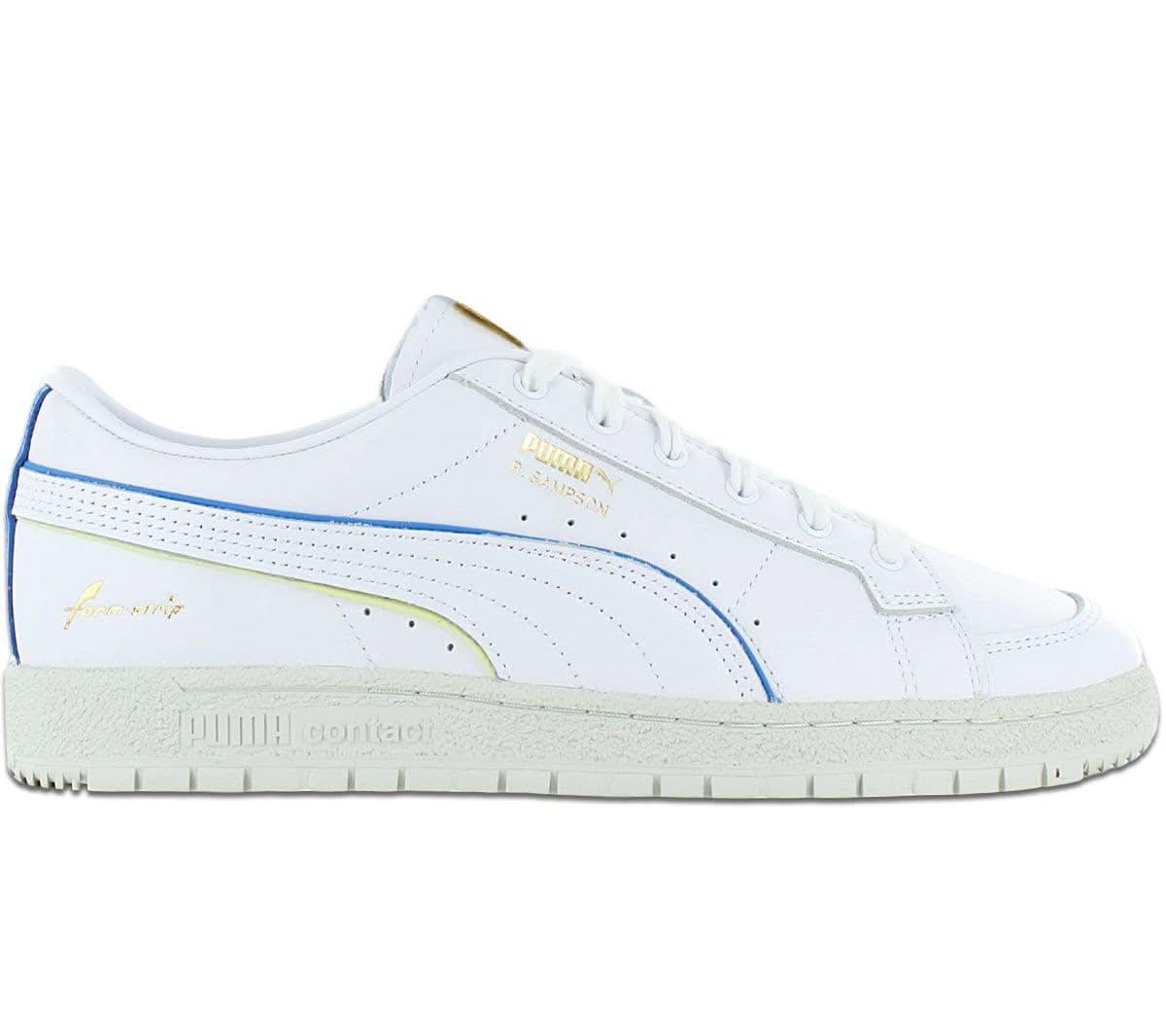 Puma Ralph Sampson 70 Lo - Rudolf Dassler Legacy - Herren Schuhe Leder Weiß 374968 - 01 - Brandstyle24