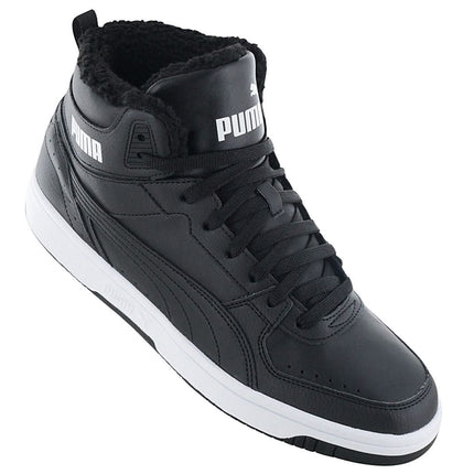 Puma Rebound Joy Fur - Scarpe invernali da uomo Scarpe da ginnastica foderate Nere 375576-01