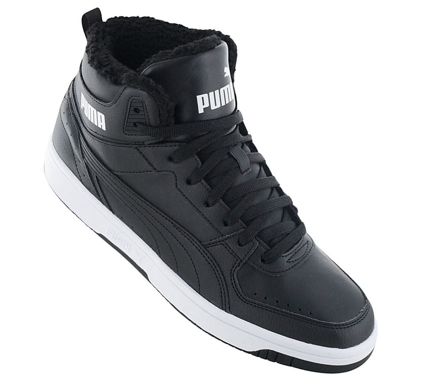 Puma Rebound Joy Fur - Scarpe invernali da uomo Scarpe da ginnastica foderate Nere 375576-01