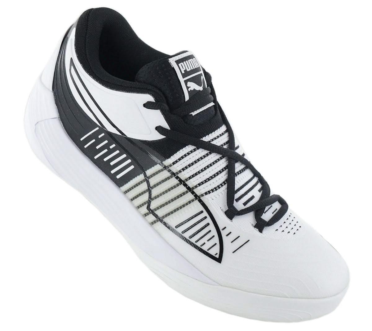 Puma Fusion Nitro - Herren Sneakers Basketball Schuhe Weiß 376639 - 01 - Brandstyle24