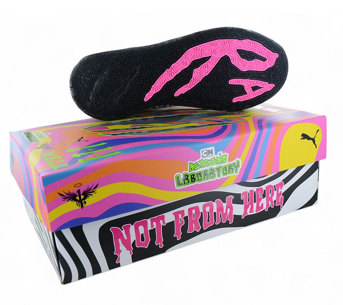 Puma LaMelo Ball MB.03 - Dexter's Laboratory - Herren Sneakers Schuhe 379330 - 01 - Brandstyle24