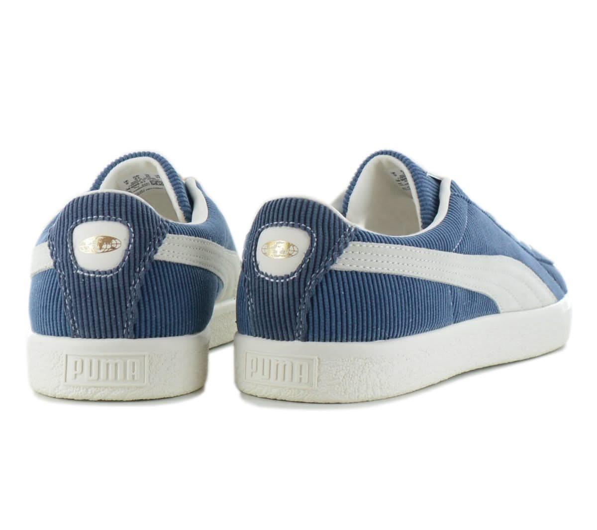 Puma Butter Goods x Basket Vintage \'Dark Denim\' 381099-01 Corduroy Sneakers PUMA BASKET VINTAGE VTG BUTTER GOODS CORDUROY DENIM OFF  main image 4