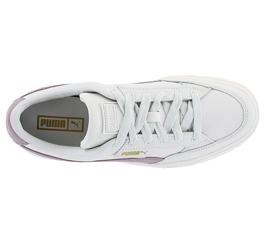 PUMA Mayze Stack Premium (W) - Chaussures à plateforme pour femmes Blanc 384421-01