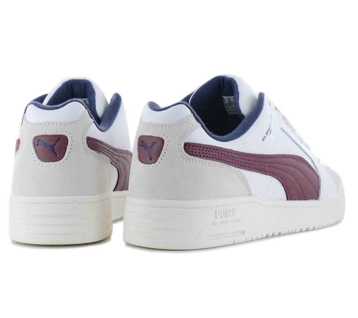 PUMA Slipstream Lo Retro - Herren Sneakers Schuhe Leder Weiß 384692 - 10 - Brandstyle24