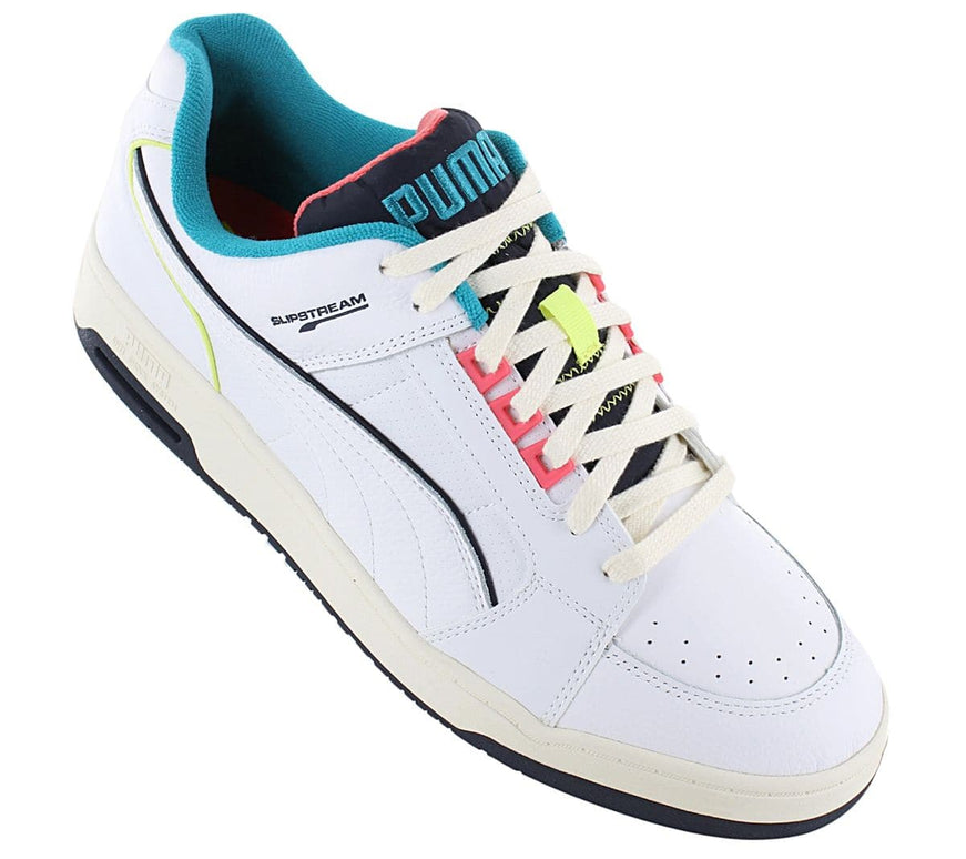 Puma Slipstream Lo STB - Herren Sneakers Schuhe Leder Weiß 386341-01