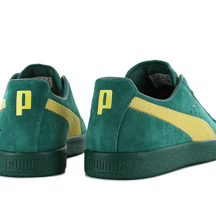 Puma Clyde Super - Heren Sneakers Schoenen Leer Groen 386349-01