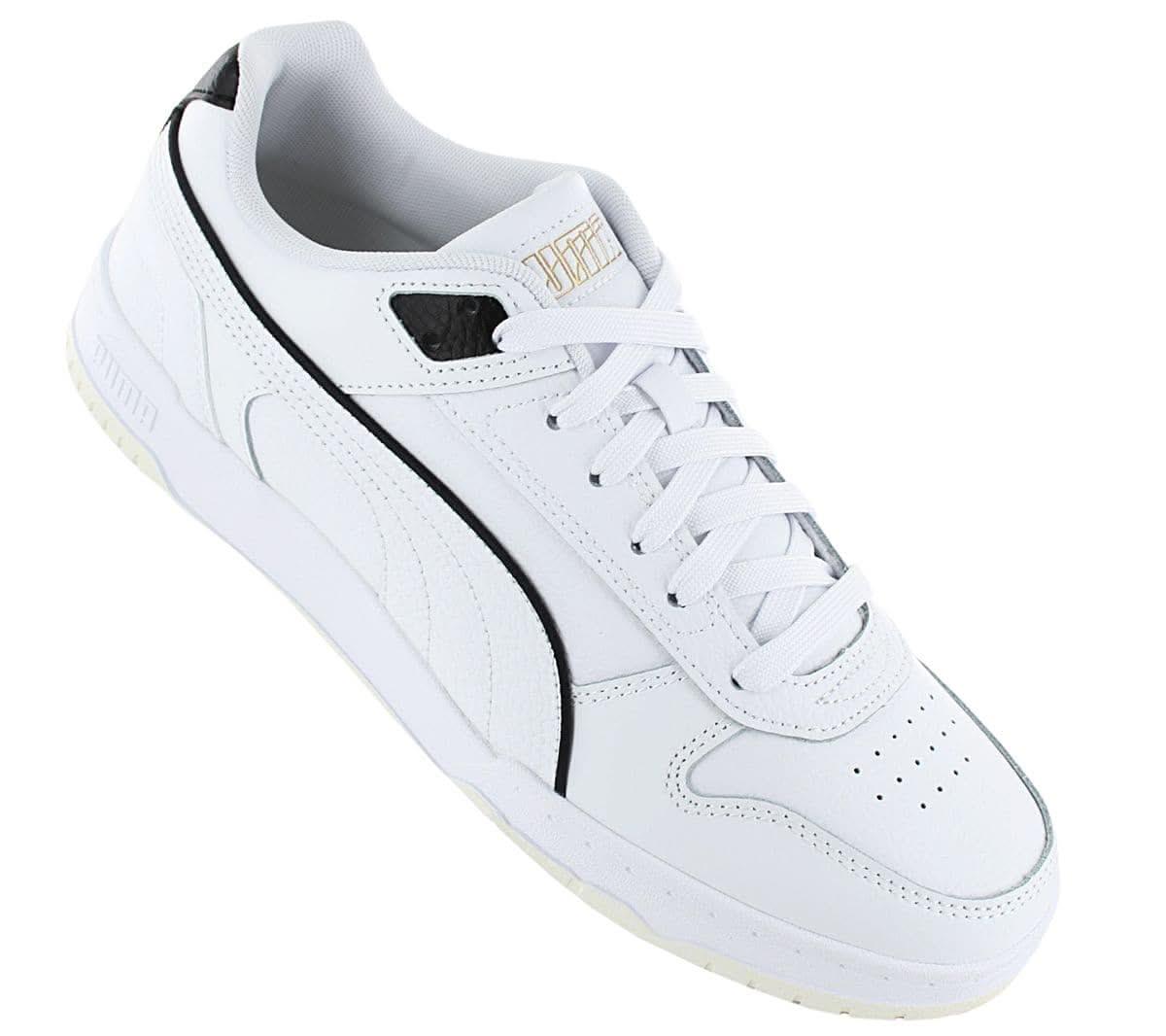Puma Rebound RBD GAME Low - Herren Schuhe Leder Weiß 386373 - 01 - Brandstyle24