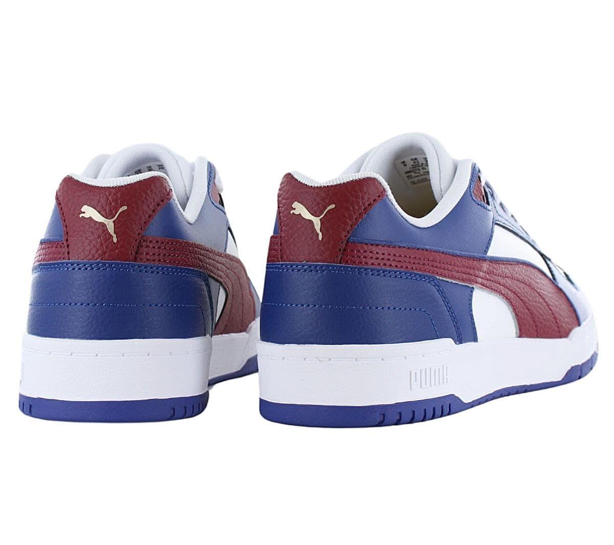 Puma Rebound RBD GAME Low - Herren Schuhe Leder Blau - Weiß 386373 - 15 - Brandstyle24