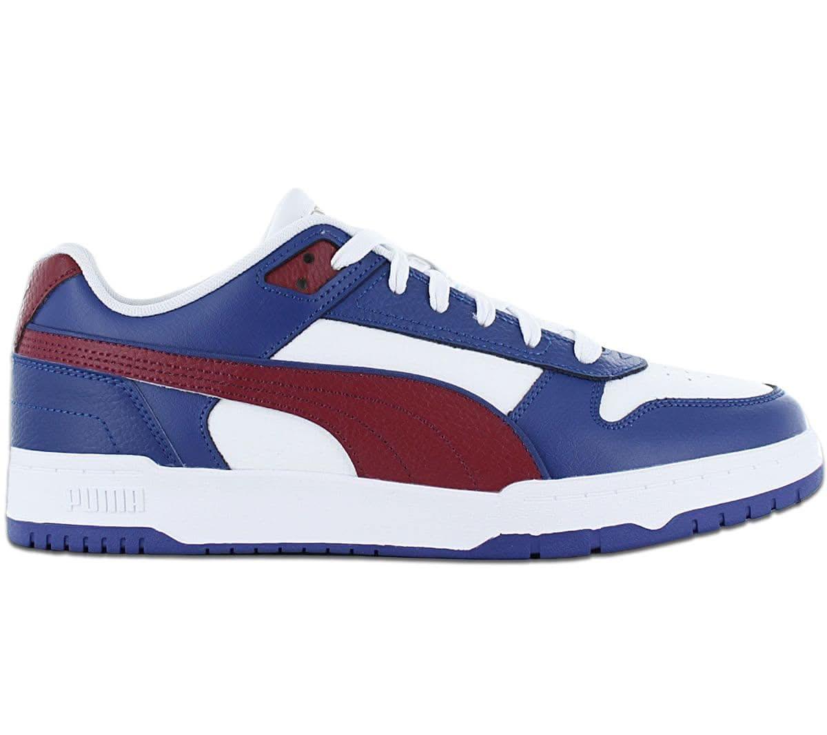 Puma Rebound RBD GAME Low - Herren Schuhe Leder Blau - Weiß 386373 - 15 - Brandstyle24