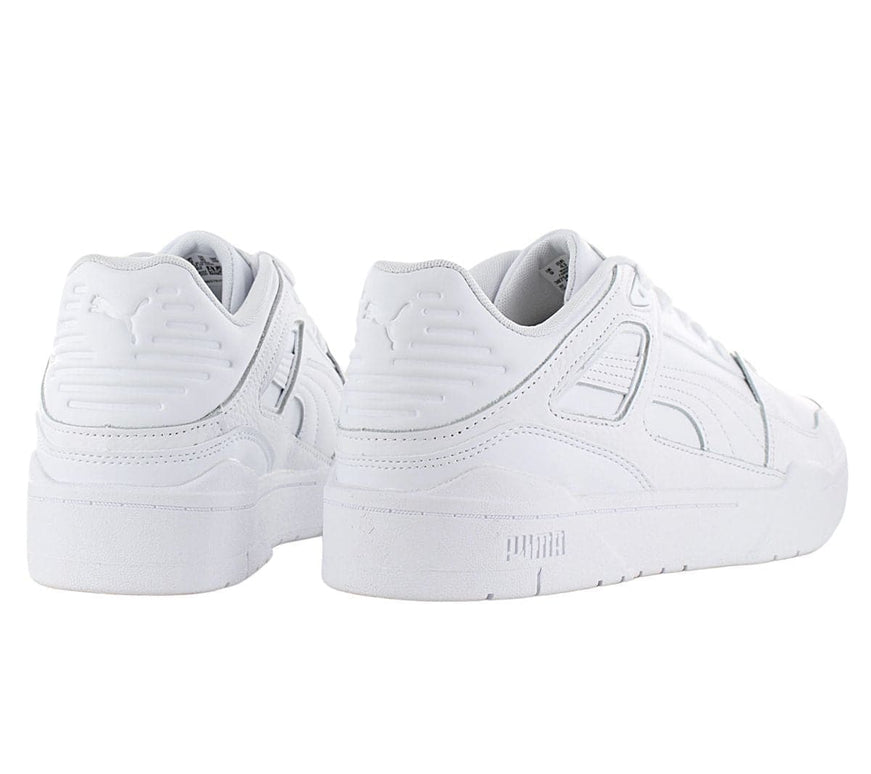 Puma Slipstream Leather - Zapatos Hombre Cuero Blanco 387544-02