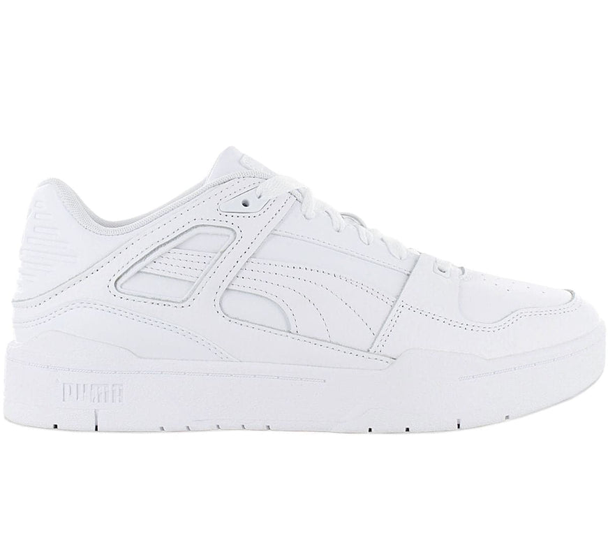 Puma Slipstream Leather - Zapatos Hombre Cuero Blanco 387544-02