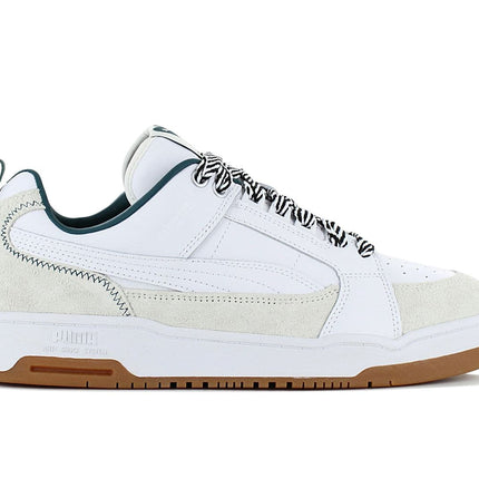 Puma x AMI Paris - Slipstream Lo 2 - Chaussures Baskets Homme Cuir Blanc 387703-01