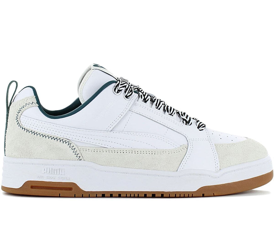 Puma x AMI Paris - Slipstream Lo 2 - Chaussures Baskets Homme Cuir Blanc 387703-01