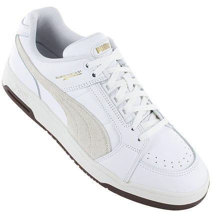 Puma Slipstream LO LUX - Zapatos Hombre Cuero Blanco 390124-01