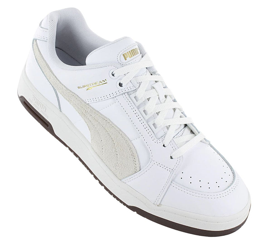 Puma Slipstream LO LUX - Men's Shoes Leather White 390124-01