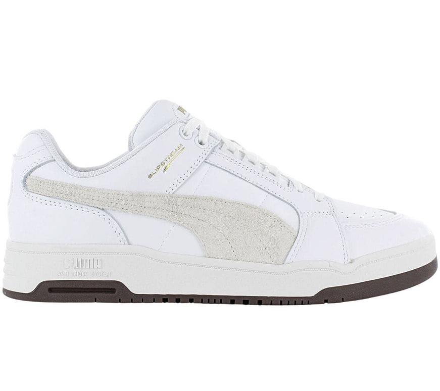 Puma Slipstream LO LUX - Zapatos Hombre Cuero Blanco 390124-01