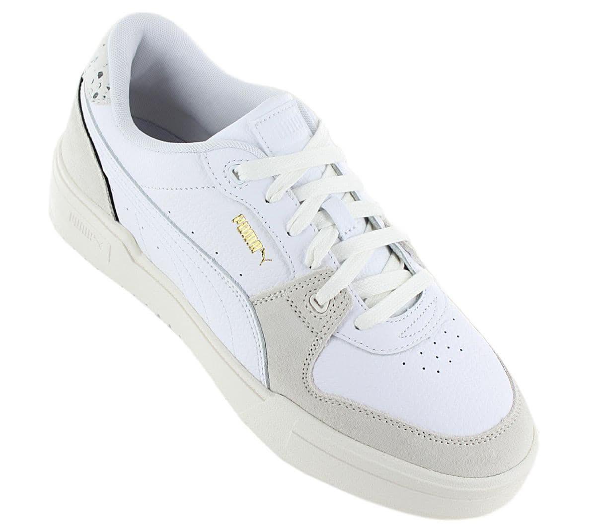 Puma California CA Pro LUX Snake - Herren Schuhe Leder Weiß 390126 - 01 - Brandstyle24