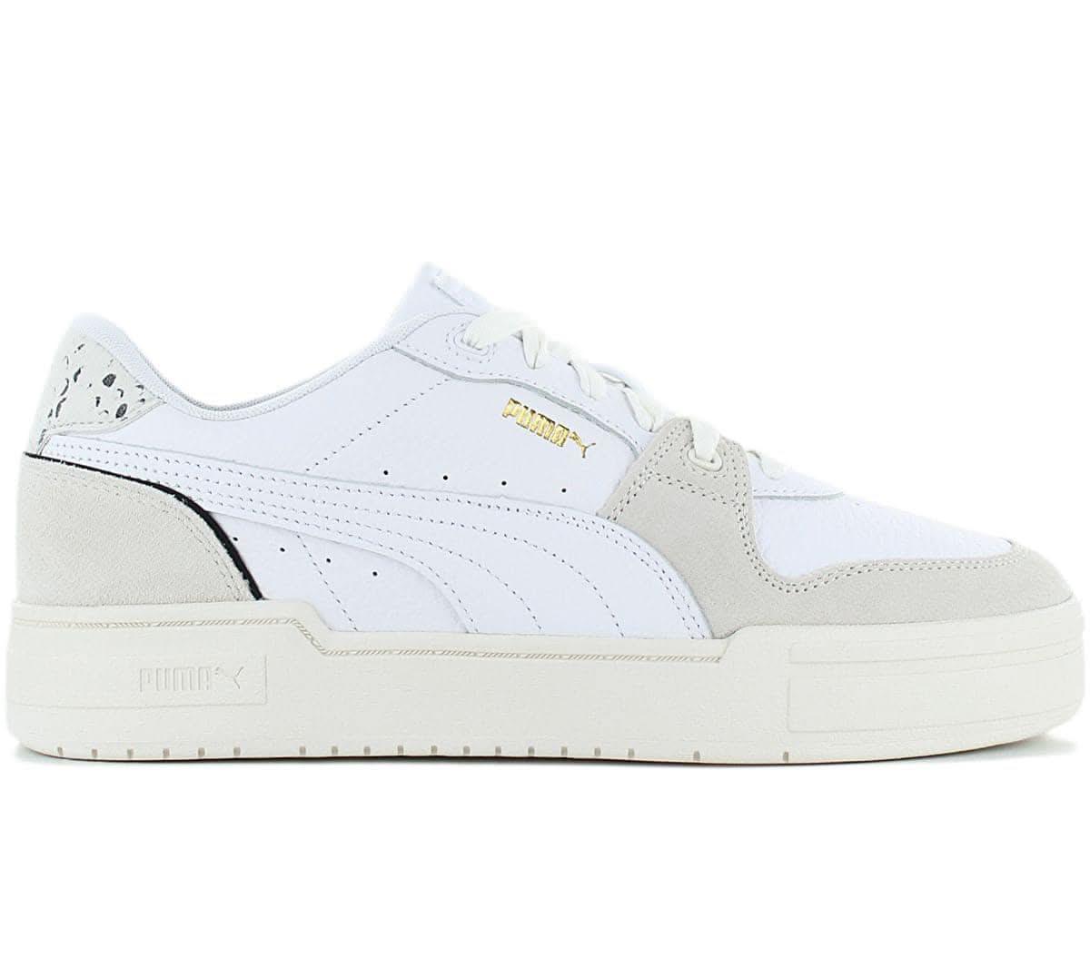 Puma California CA Pro LUX Snake - Herren Schuhe Leder Weiß 390126 - 01 - Brandstyle24