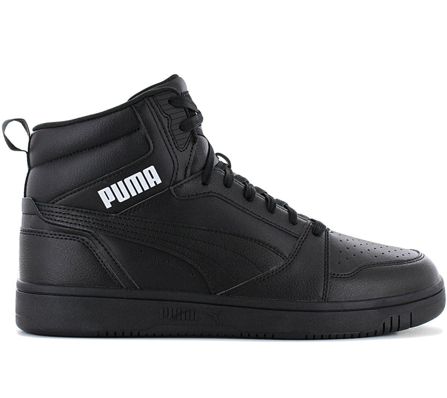Puma Rebound V6 Mid - Basketbalschoenen heren zwart 392326-12