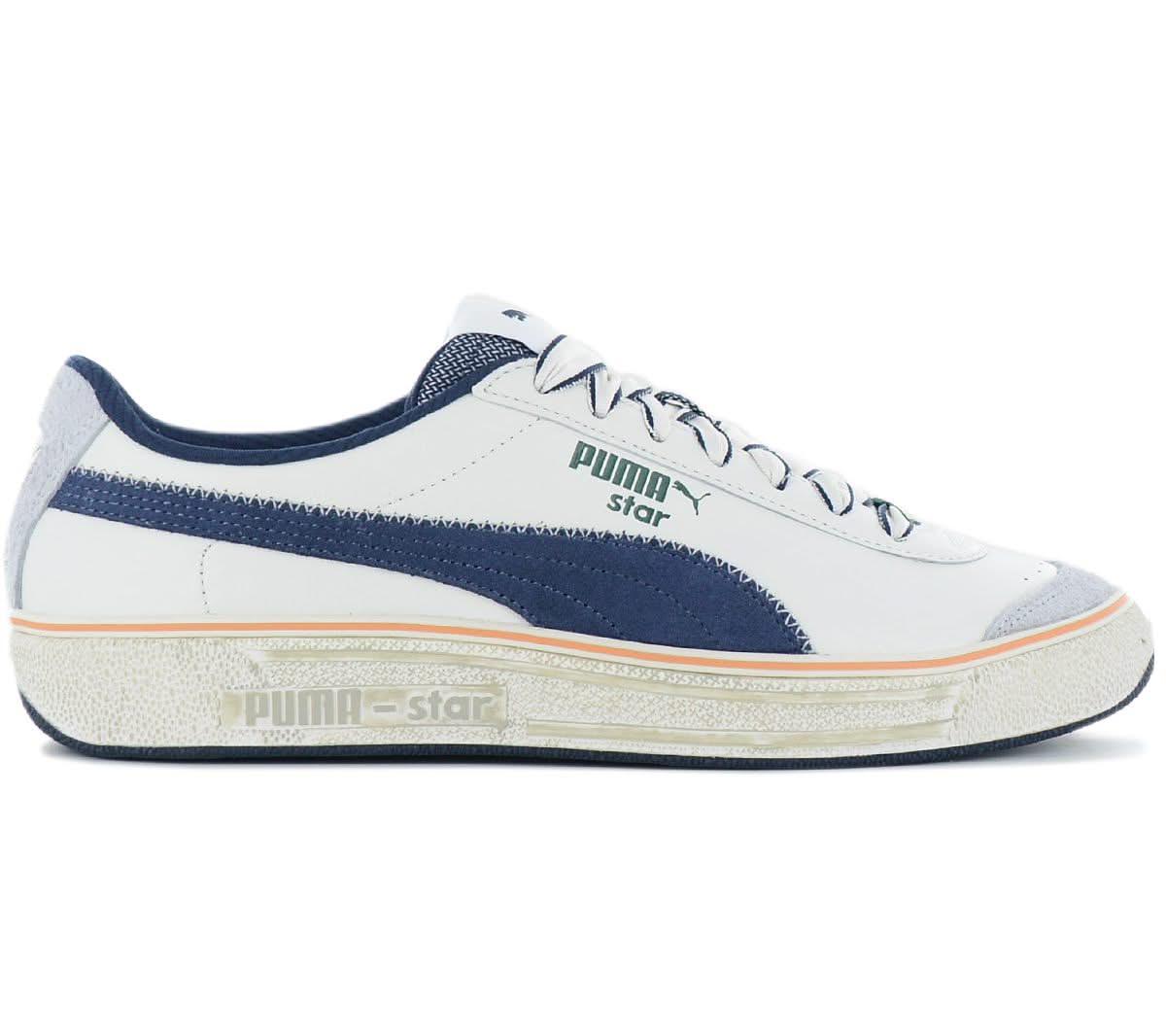 Puma Star Skateserve - Herren Sneakers Schuhe Leder Weiß 395386 - 01 - Brandstyle24