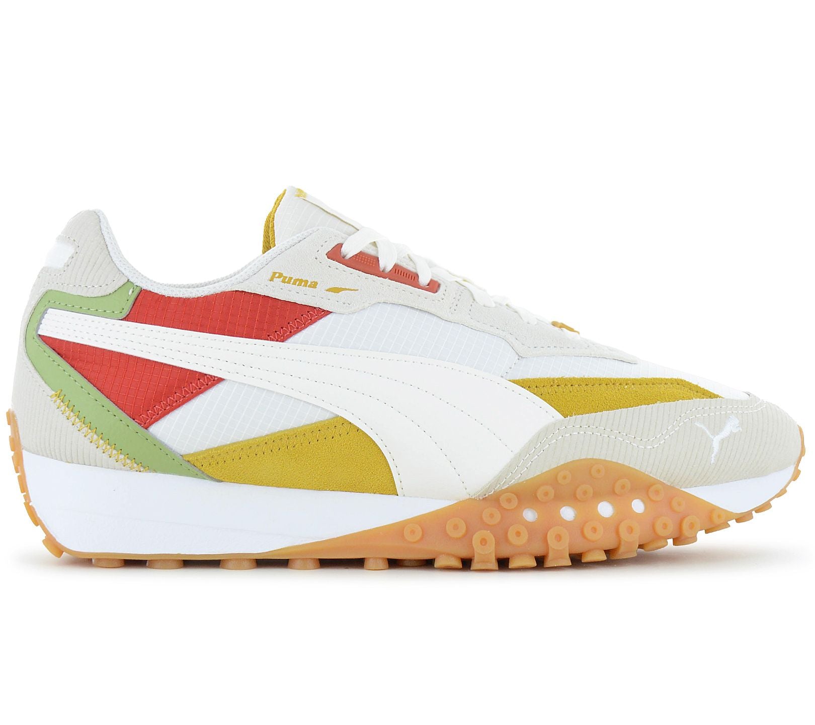 Puma Blacktop Rider Multicolor Blktop - Herren Sneakers Schuhe Weiß 395907-09