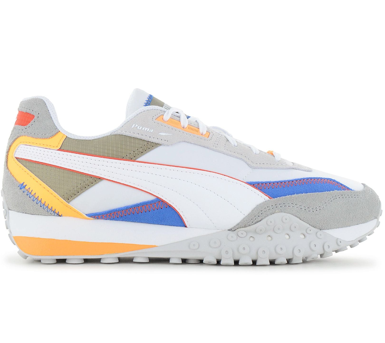 Puma Blacktop Rider Vibrant Blktop - Herren Sneakers Schuhe Weiß 397321-03