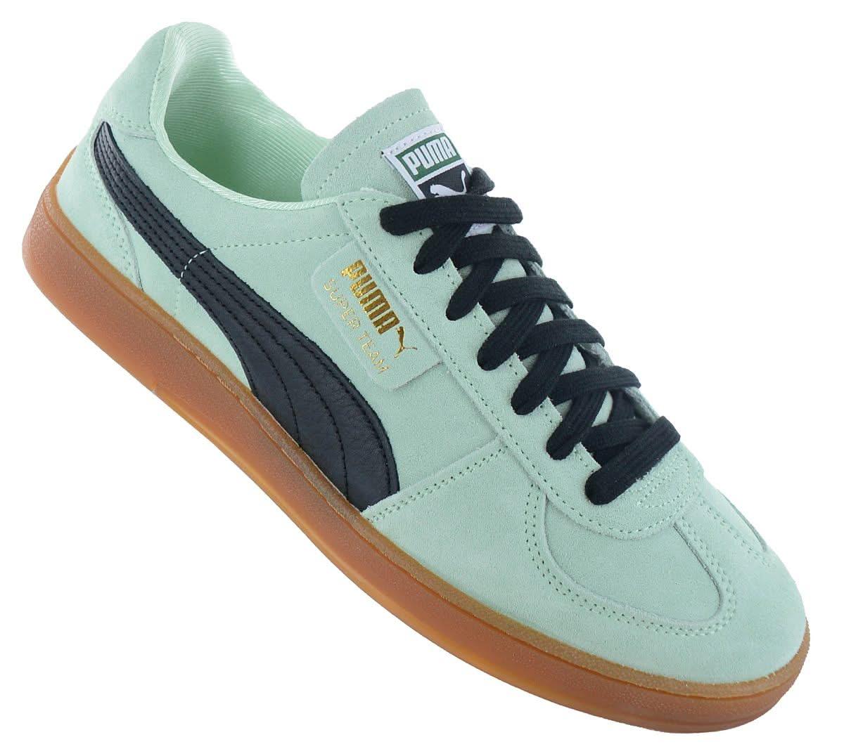 Puma Super Team Suede - Herren Sneakers Schuhe Grün 397514 - 02 - Brandstyle24