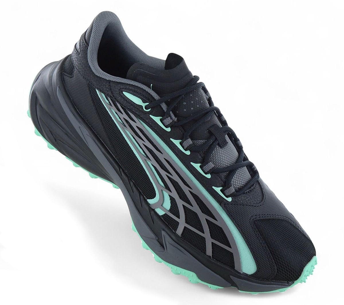 Puma Spirex Raceday - Herren Sneakers Schuhe Schwarz 397705 - 03 - Brandstyle24