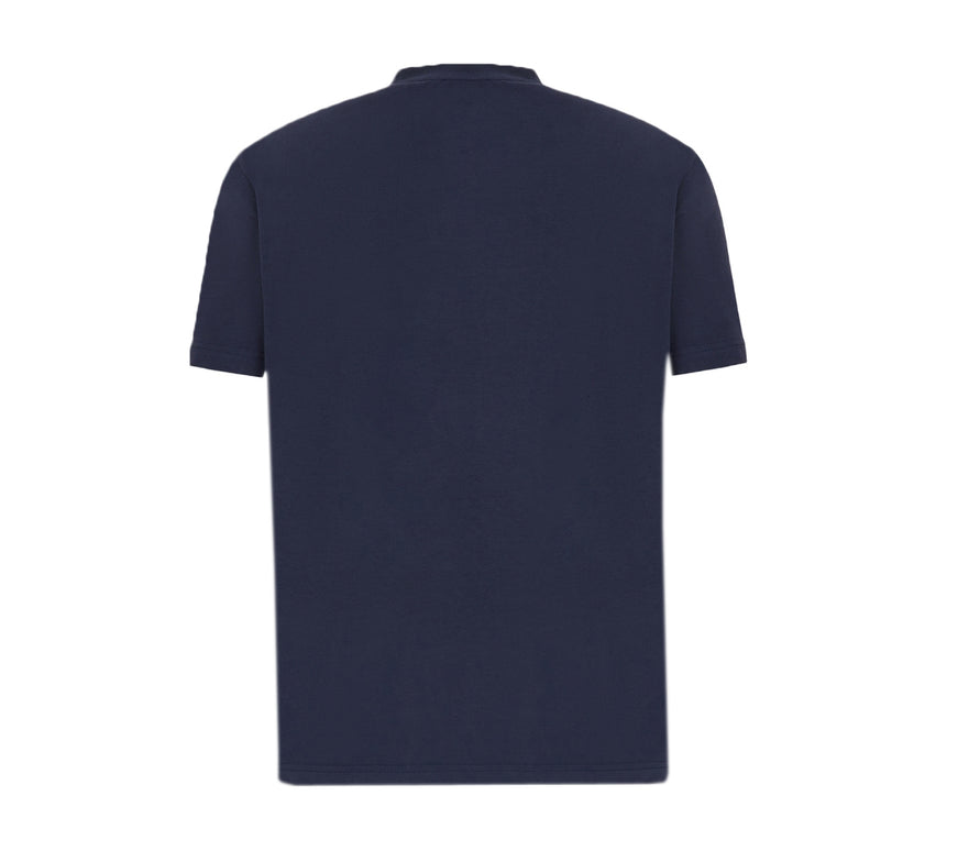 EA7 EMPORIO ARMANI T-Shirt Uomo Cotone Blu Navy 3LPT36-PJ5MZ-1554