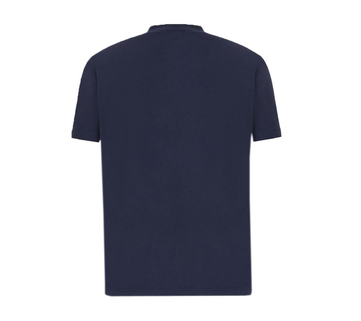 EA7 EMPORIO ARMANI Herren T-Shirt Baumwolle Navy - Blau 3LPT36 - PJ5MZ - 1554 - Brandstyle24