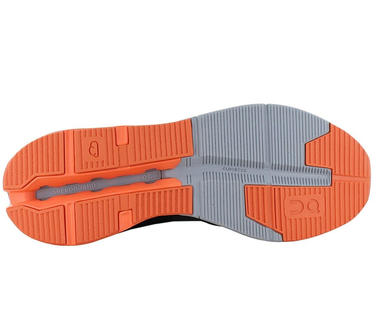 ON Running Cloudnova Flux - Herren Sneakers Cloud Schuhe Black - Flame 3MD10260666 - Brandstyle24