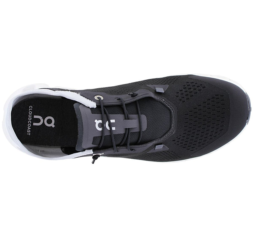 ON Running Cloud 5 Coast - Zapatillas deportivas para hombre, color negro y gris 3MD10530545