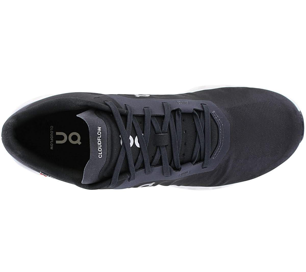 ON Running Cloudflow 4 - Herren Sneakers Cloud Laufschuhe Black - White 3MD30100299 - Brandstyle24