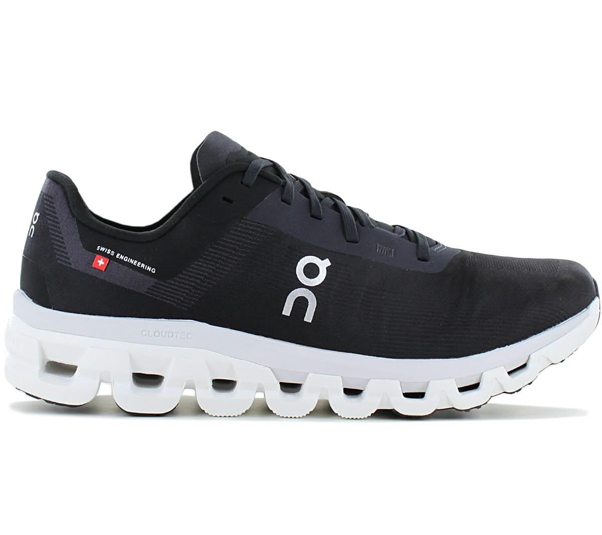 ON Running Cloudflow 4 - Herren Sneakers Cloud Laufschuhe Black - White 3MD30100299 - Brandstyle24
