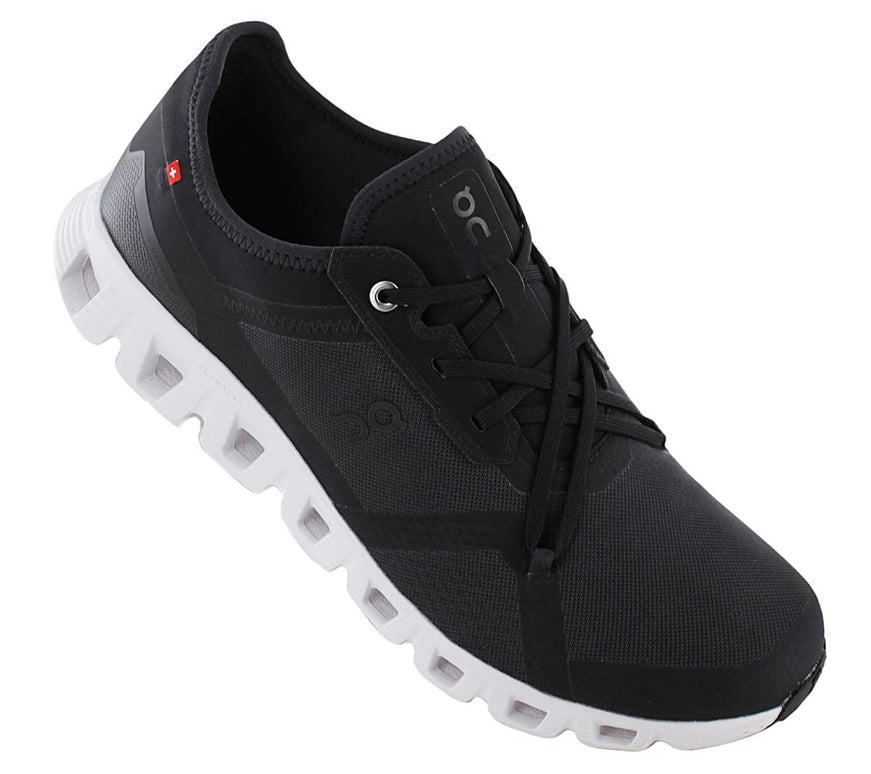 ON Running Cloud X 3 AD - Zapatillas deportivas para hombre Schuhe Black-White 3MD30320299 5