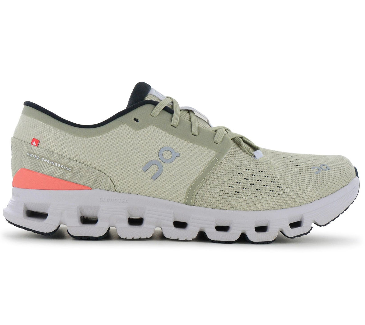 ON Running Cloud X 4 - Herren Sneakers Schuhe Caper-Salmon 3ME30043082 5