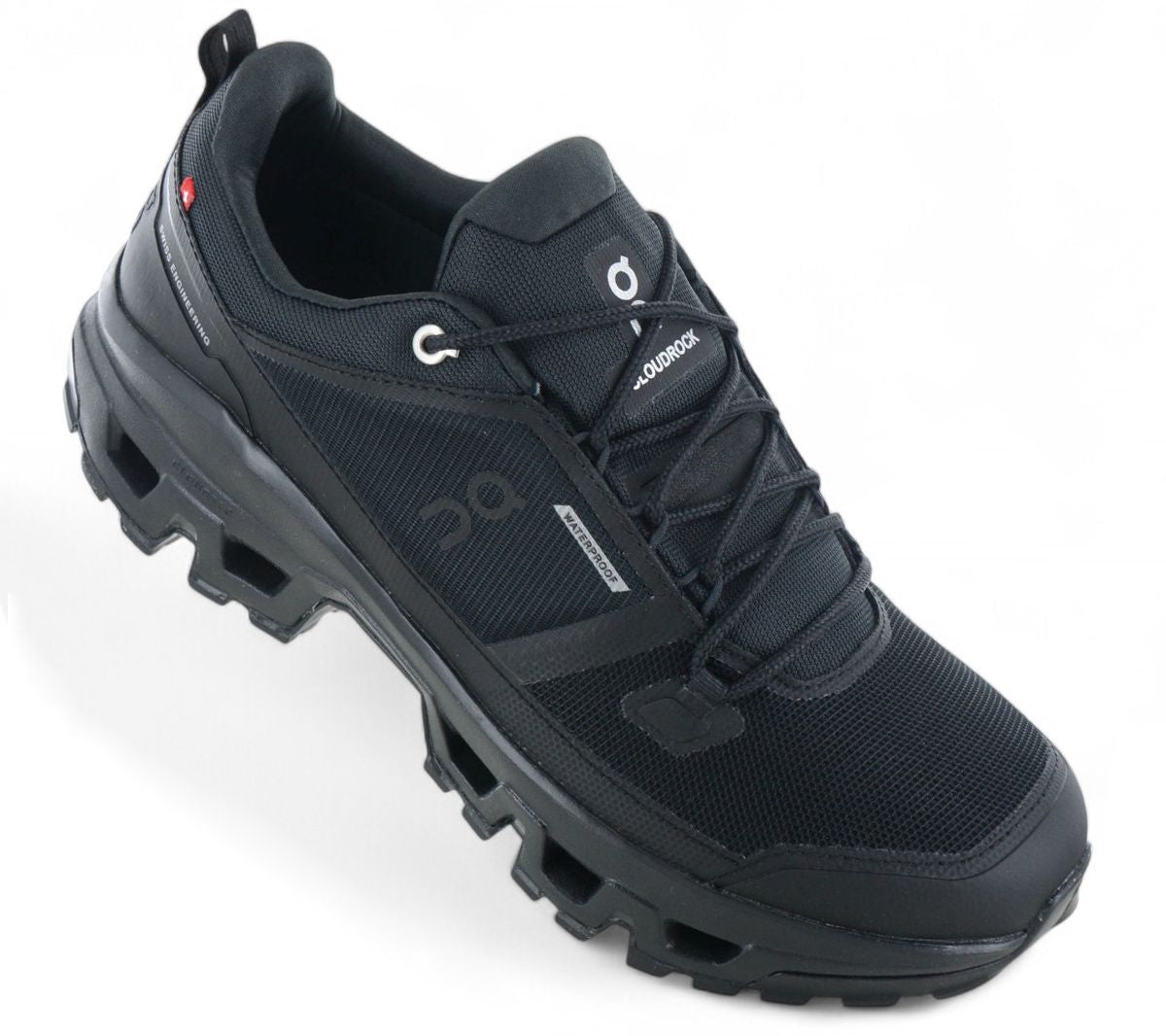 ON Running Cloudrock Low WP Waterproof - Herren Wanderschuhe Trekking Schuhe Schwarz 3MF10251043 - Brandstyle24