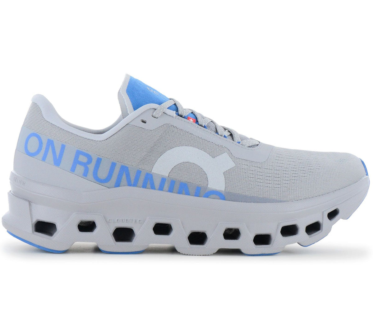 ON Running Cloudmonster 1 - Herren Sneakers Cloud Sport Schuhe Alloy-Jay 3MF30745352