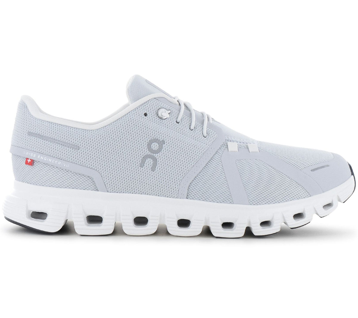 ON Running Cloud 6 WIDE - Herren Sneakers Schuhe Glacier-White 3MG10430070