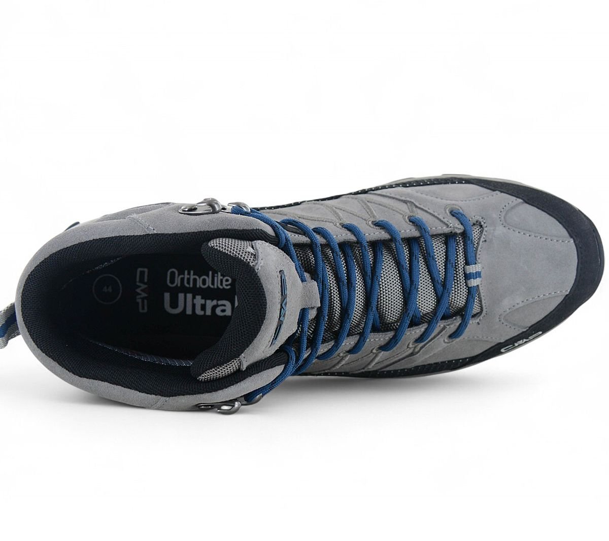 CMP Rigel Mid WP Waterproof - Herren Wanderschuhe Trekking Schuhe Leder Grau 3Q12947 - P535 - Brandstyle24