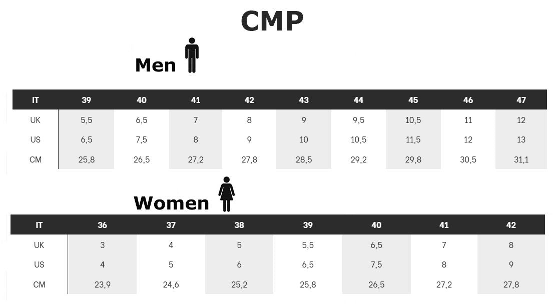 CMP Rigel Mid WP Waterproof - Herren Wanderschuhe Trekking Schuhe Leder Grau 3Q12947 - P535 - Brandstyle24