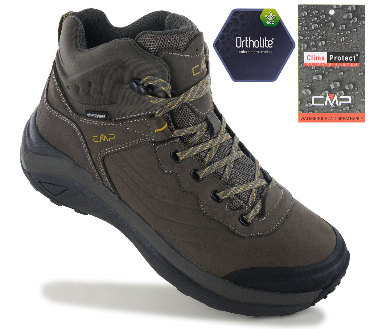 CMP Juukat Mid WP Waterproof - Herren Wanderschuhe Trekking Boots 3Q26067-Q906