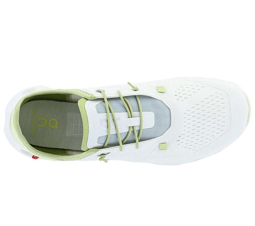 ON Running Cloud 5 Coast - Baskets Femme Ivoire-Acacia 3WD10541985