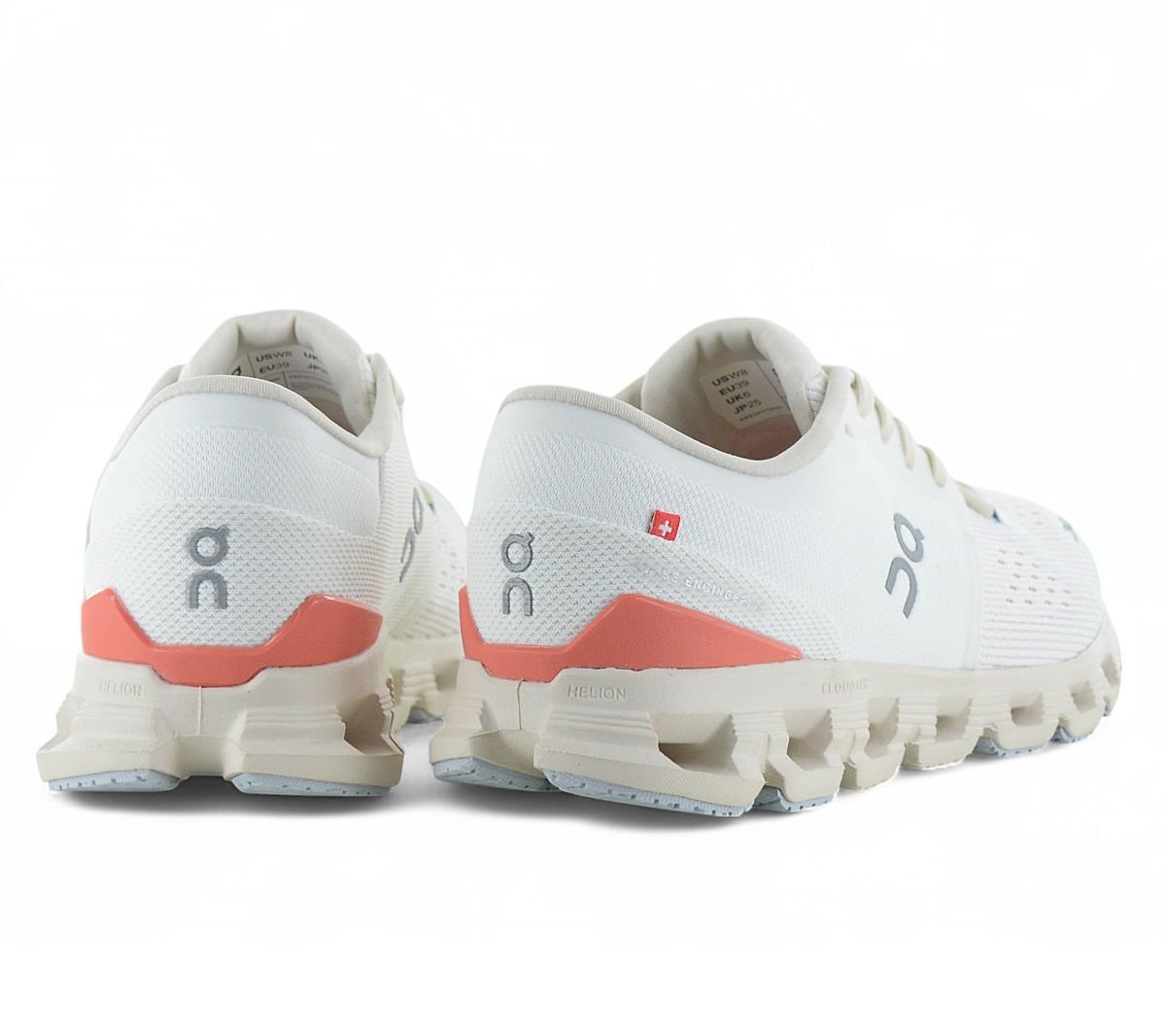 ON Running Cloud X 4 - Damen Sneakers Schuhe Ivory - Salmon 3WE30073297 5 - Brandstyle24