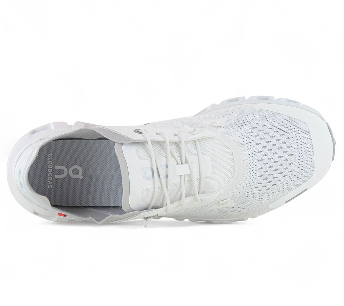 ON Running Cloud 6 Coast - Damen Sneakers Schuhe White - Glacier 3WF10020813 - Brandstyle24