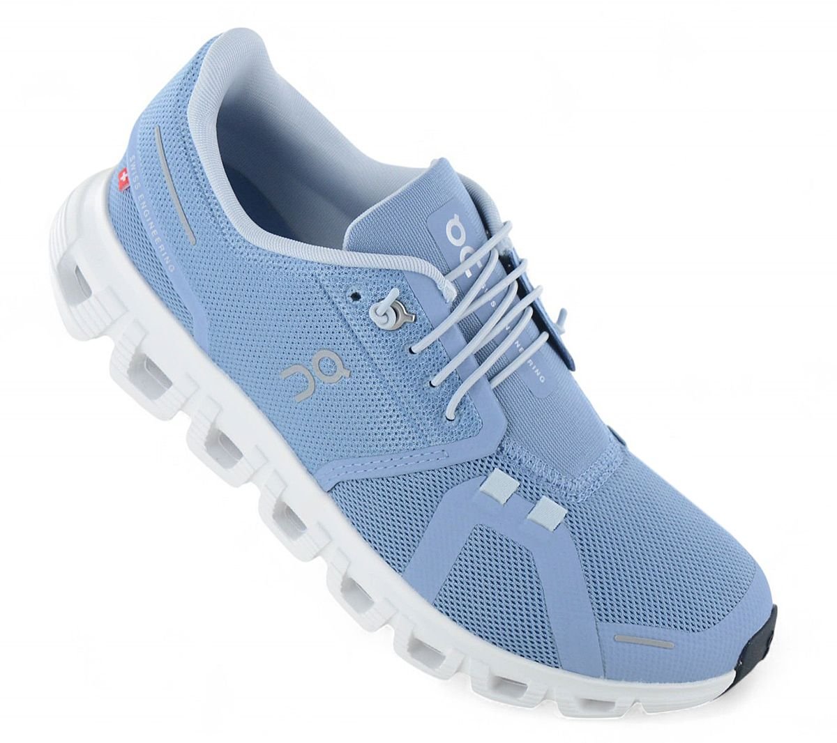 ON Running Cloud 6 - Damen Sneakers Schuhe Chambray - White 3WF10061508 - Brandstyle24
