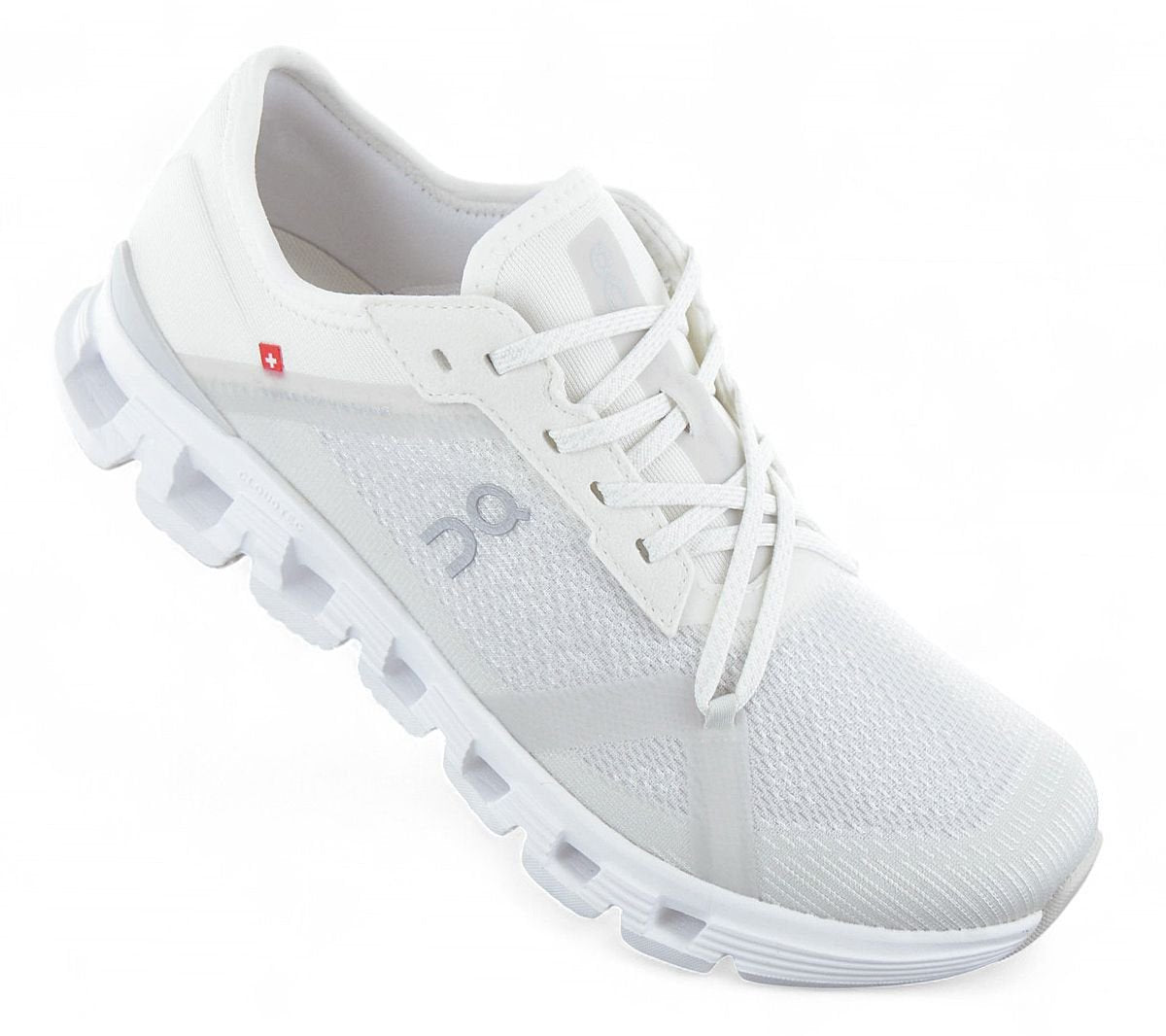 ON Running Cloud X 4 AD - Damen Sneakers Schuhe White - Wolf 3WF10172852 5 6 - Brandstyle24