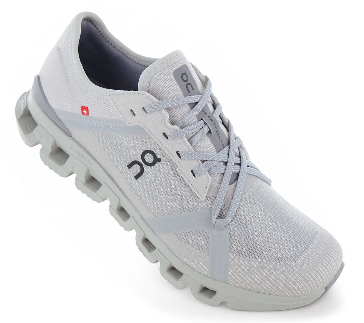 ON Running Cloud X 4 AD - Damen Sneakers Schuhe Wolf - Alloy 3WF10173290 5 6 - Brandstyle24